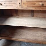 Solid oak buffet