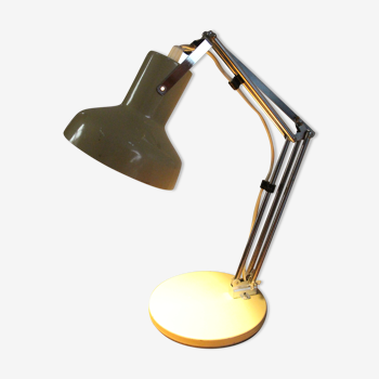 Articulated lamp Aluminor ivory 70's