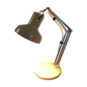 Articulated lamp Aluminor ivory 70's
