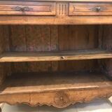 Provencal buffet bottom in walnut 19th