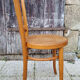 Pair of canned bistro chairs, J. Kohn early twentieth century.