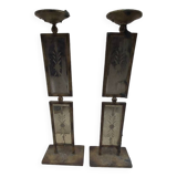 1 pair of candlesticks
