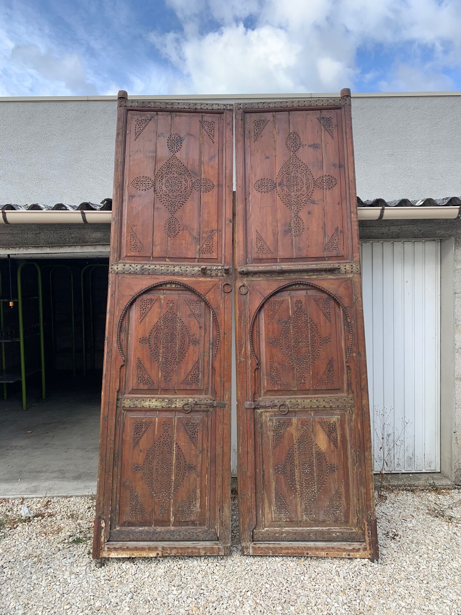 Moroccan riad gate