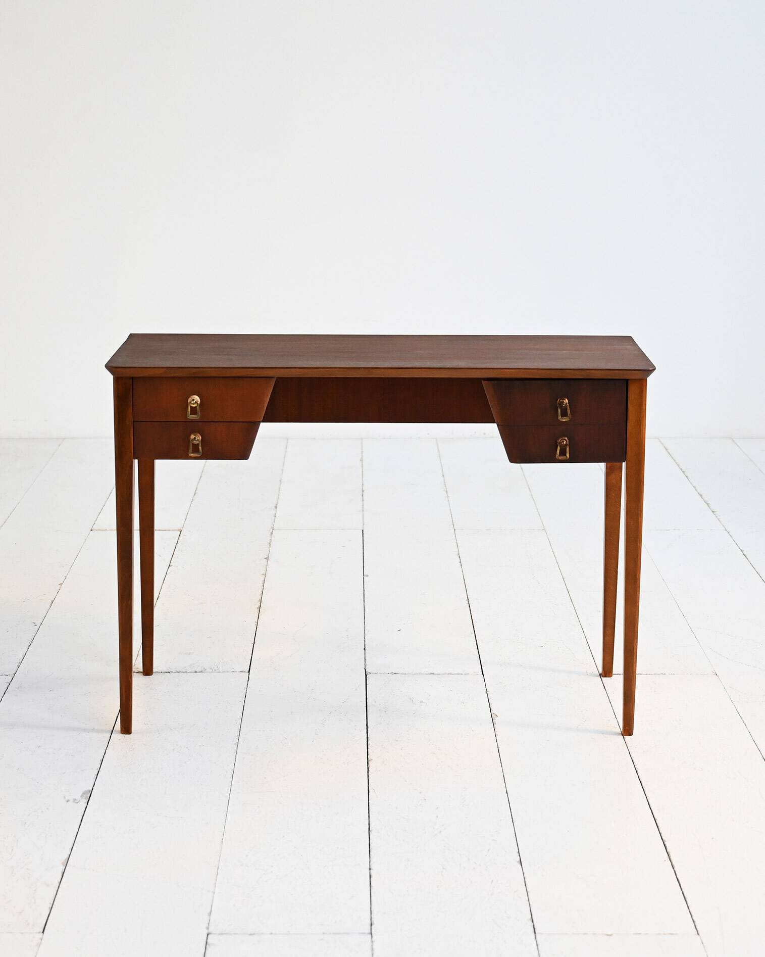 Mid-century mahogany desk, 1950s–60s