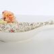 Ceramic ravier, fish shape, Sarreguemines