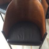 Set of 6 costes chairs by Philippe Starck, Aleph Driade edition