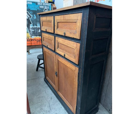 Old oak notary furniture