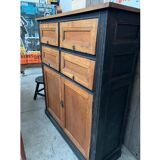 Old oak notary furniture