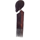 African wooden decorative comb 70s
