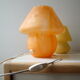 Vintage mushroom lamp in hand-blown glass