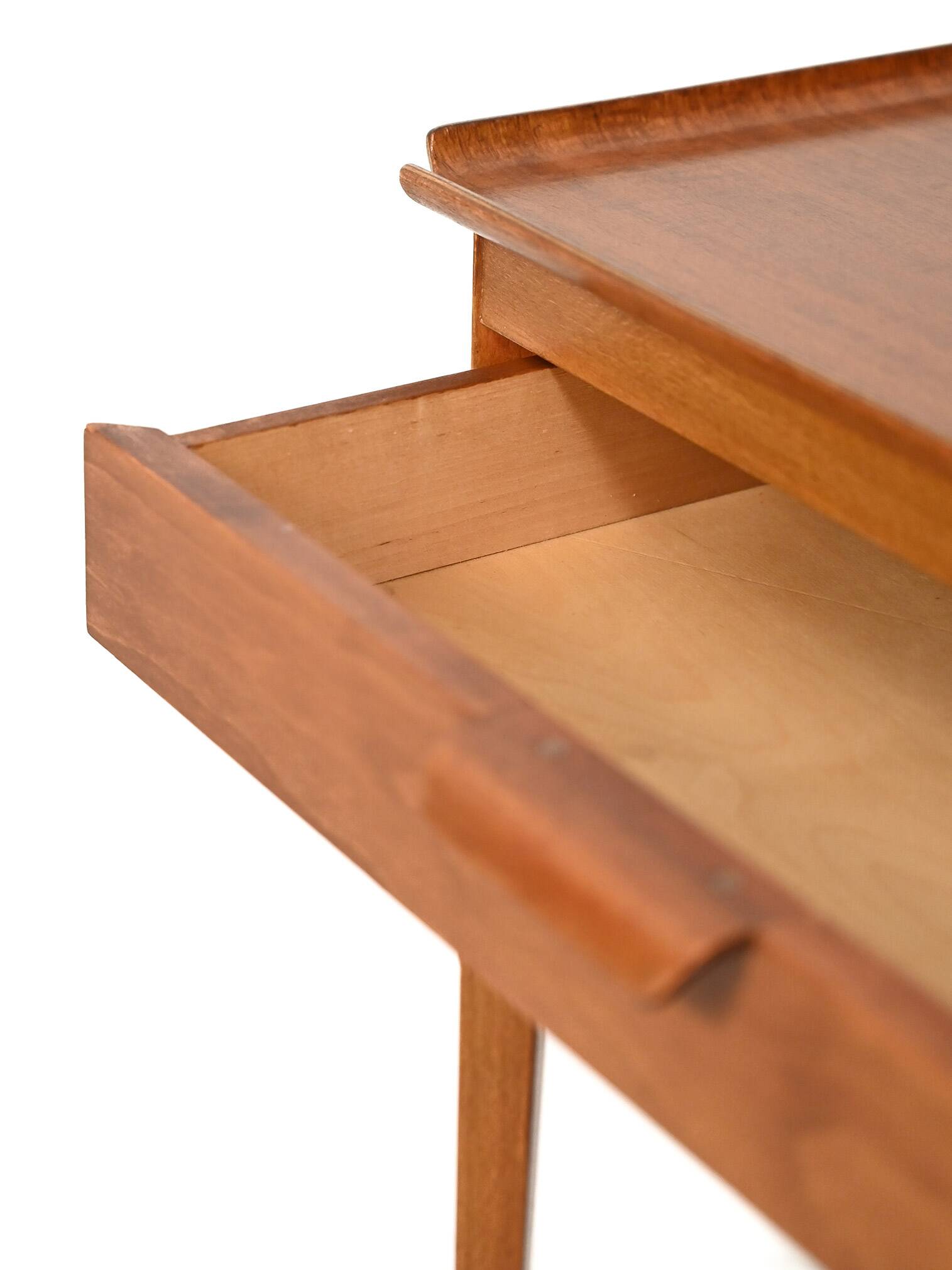 Scandinavian teak bedside table by Bertil Fridhagen