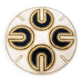 Højer Eksport Wilton Round Rug, 1960S