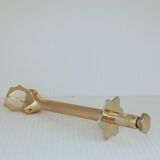 Sugar pinch "The crab" in golden brass