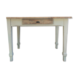 Farmhouse table with flap