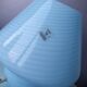 Blue Murano mushroom table lamp, Gambaro e Poggi for Vetri