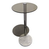 Space Age side table, end table from the 60s and 70s