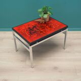 Table basse en verre, design danois, années 1970, designer : Jean Rene