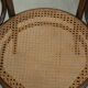 Original Cosmos vintage webbing chair in Thonet style from the 20th century