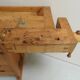 Vintage industrial workbench