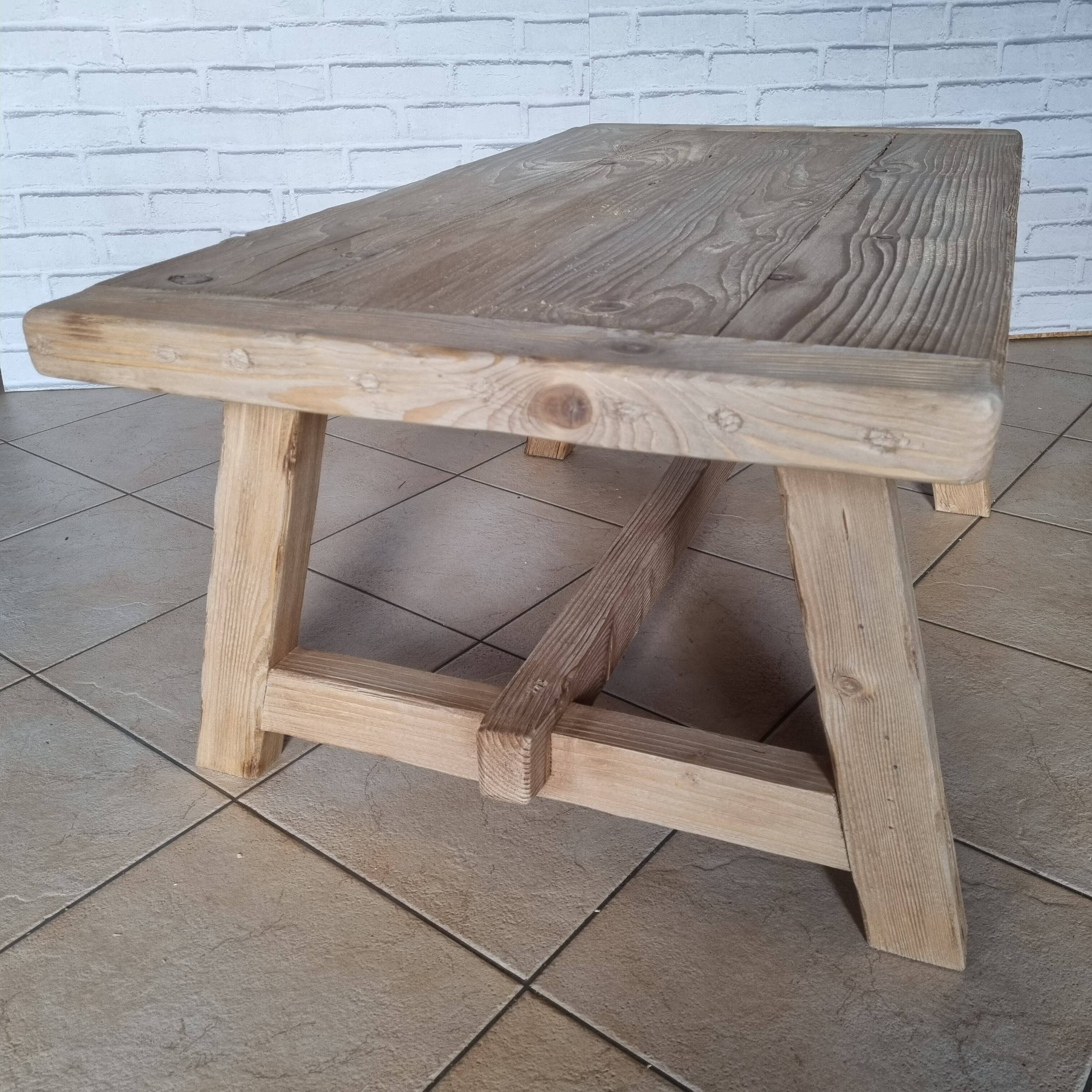 20th Century Pine Side Coffee Table