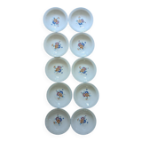 10 Saint Amand Yolande soup plates