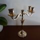 Candlestick 5 burners vintage chromed metal