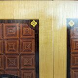 Wall cabinet with inlays, corner cabinet