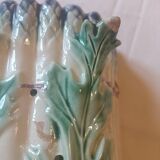 Plat à asperges barbotine 1900