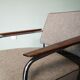 Fauteuil tchèque, 1960, métal, tissu et bois