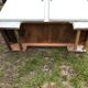 Vintage Mado sideboard with 4 doors and 2 drawers in beige lacquered plywood