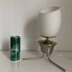 Vintage 1960 tripod opaline lamp mid-century design - 34 cm