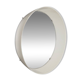Round mirror by Gino Colombini for Kartell, 1960s