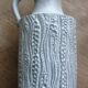 Pitcher in white ceramic WG vintage