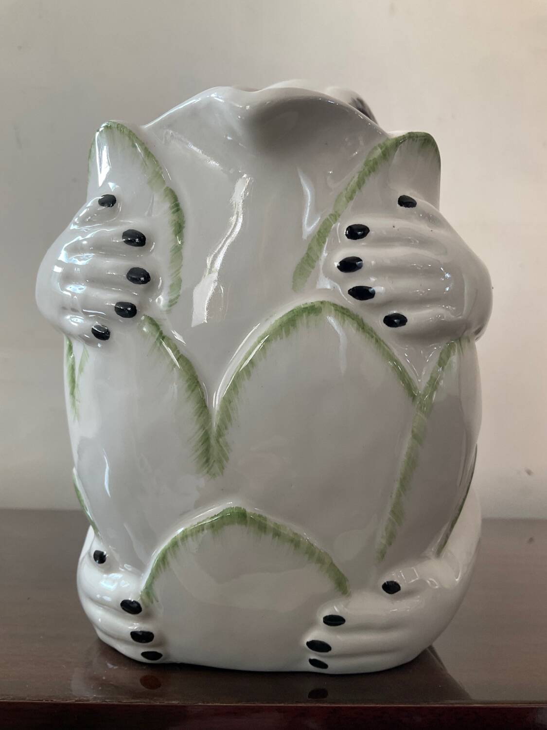 Vintage Italian ceramic pitcher