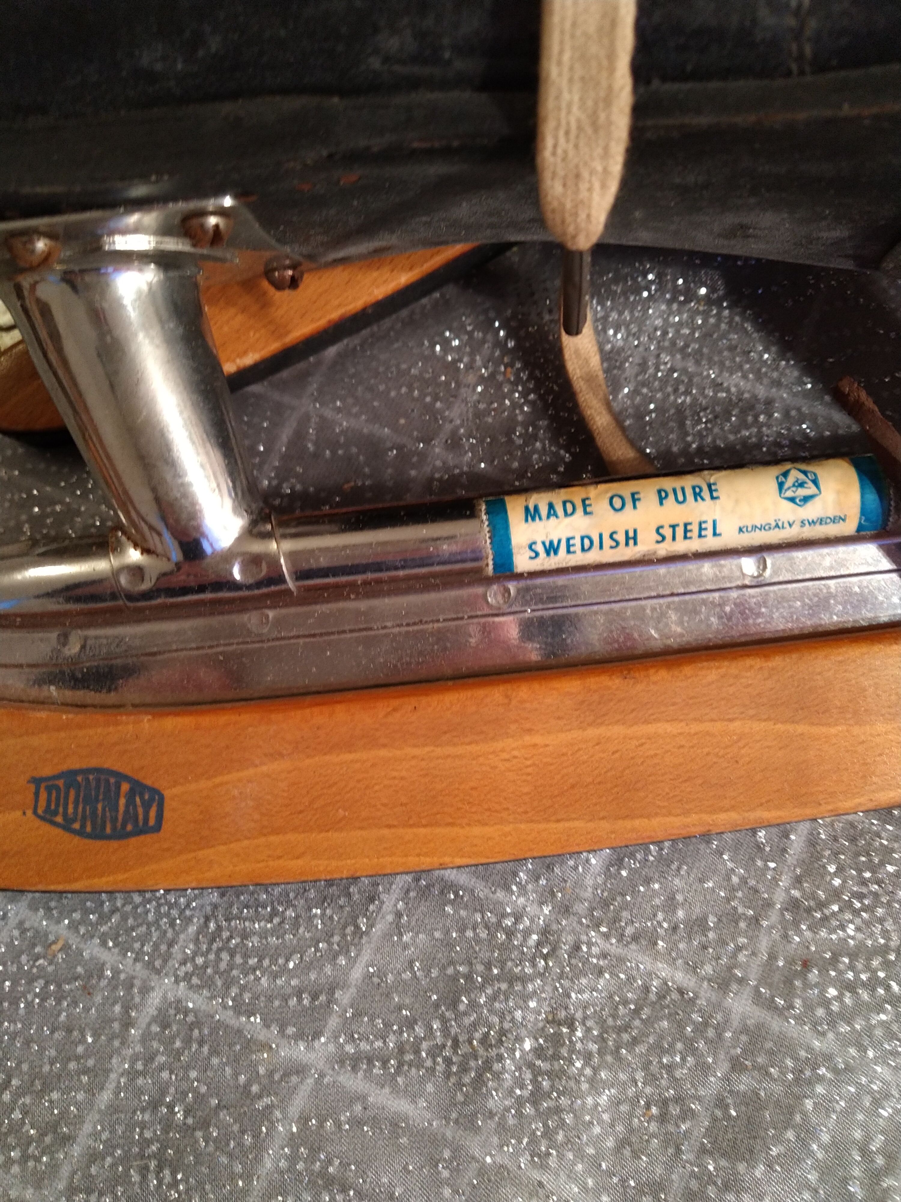 vintage sweden donnay ice skates