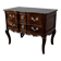 Commode Sauteuse en Amarante et Acajou, époque Louis XV – XVIIIe