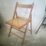 Vintage wooden folding chair - canning