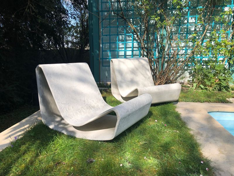 Loop armchair by Willy Ghul