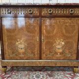 Buffet de style Louis Louis XVI en marqueterie