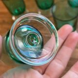 Vintage digestif glasses