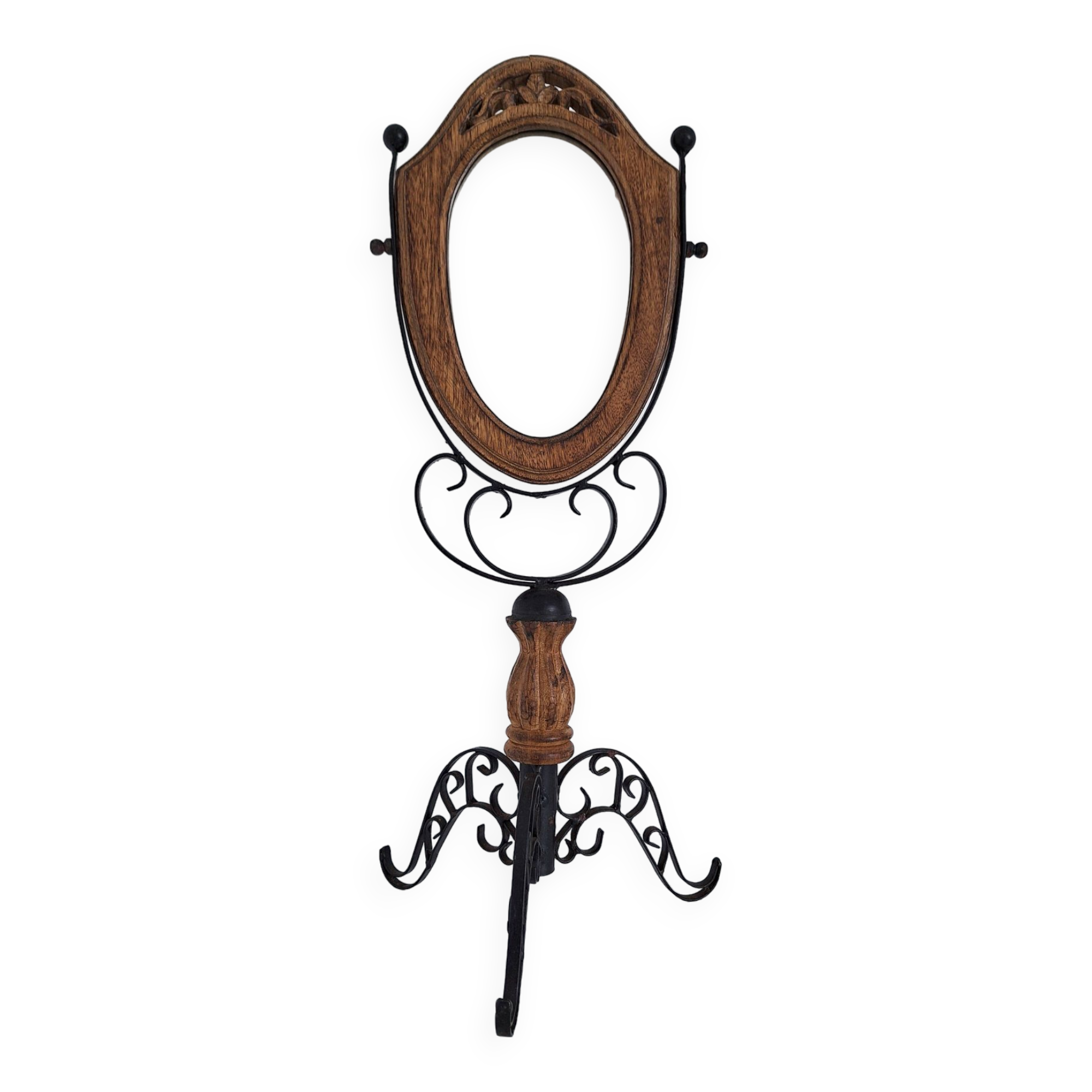 Baroque table mirror 25x56cm