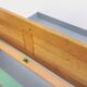 Vintage Mountain Design Les Arcs bed in ash wood from the 60s 70s
