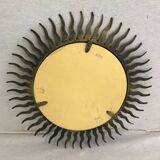 Former mirror sun contour metal vintage decoration
