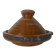 Ancien tajine en terre cuite vernissée