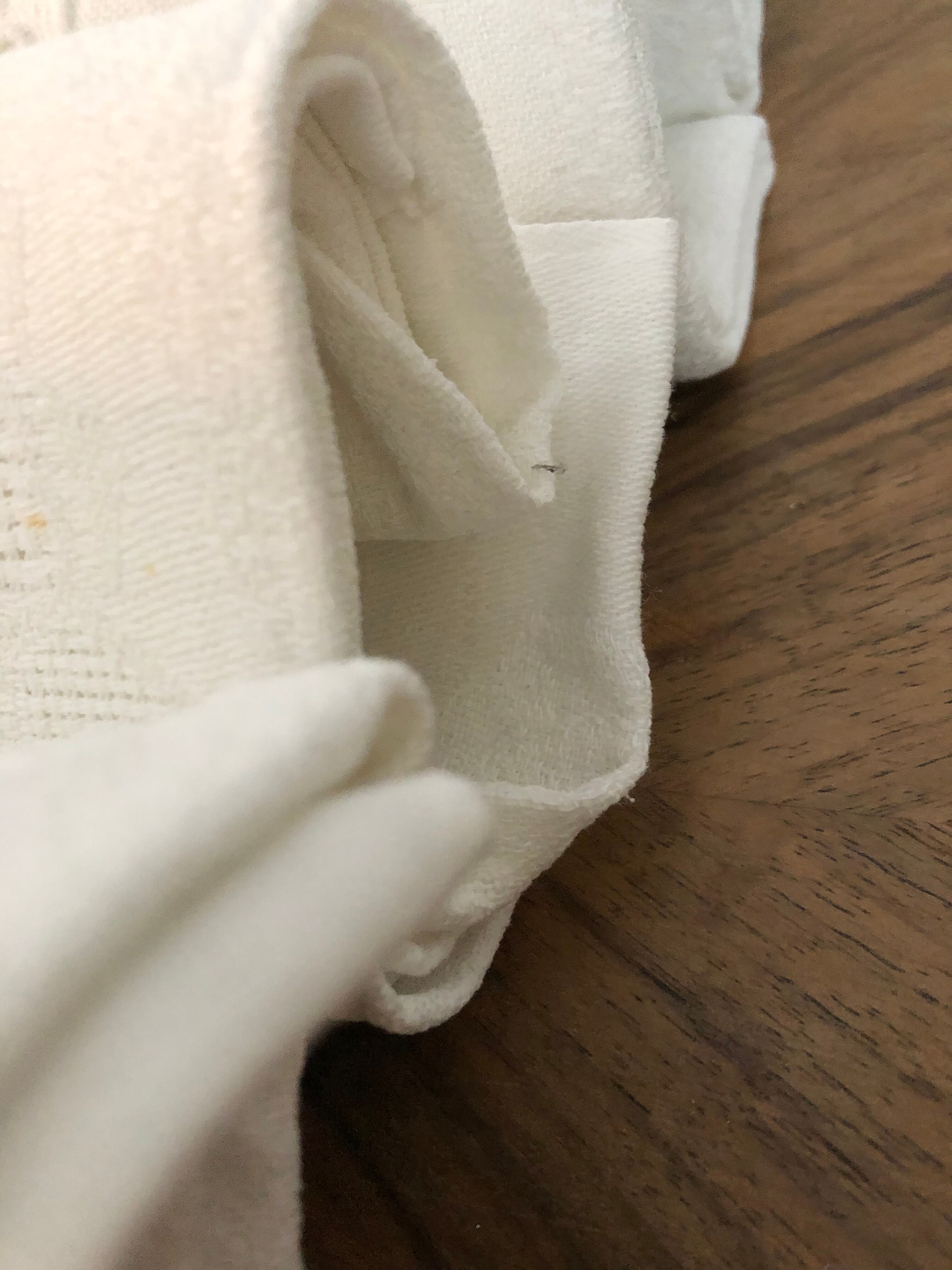JG (or IC) monogrammed napkins