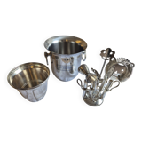 Vintage cocktail service Guy Degrenne – silver-plated – France