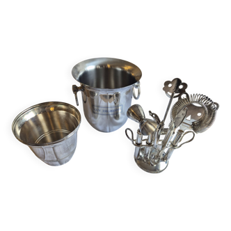 Vintage cocktail service Guy Degrenne – silver-plated – France