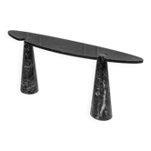 Black Marble Eros Console by Angelo Mangiarotti for Skipper, 1990s