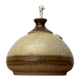 Lampe à huile en céramique de studio danoise du milieu du siècle de Bjergard, années 1960