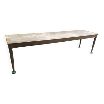 Grande table ancienne 285 de long